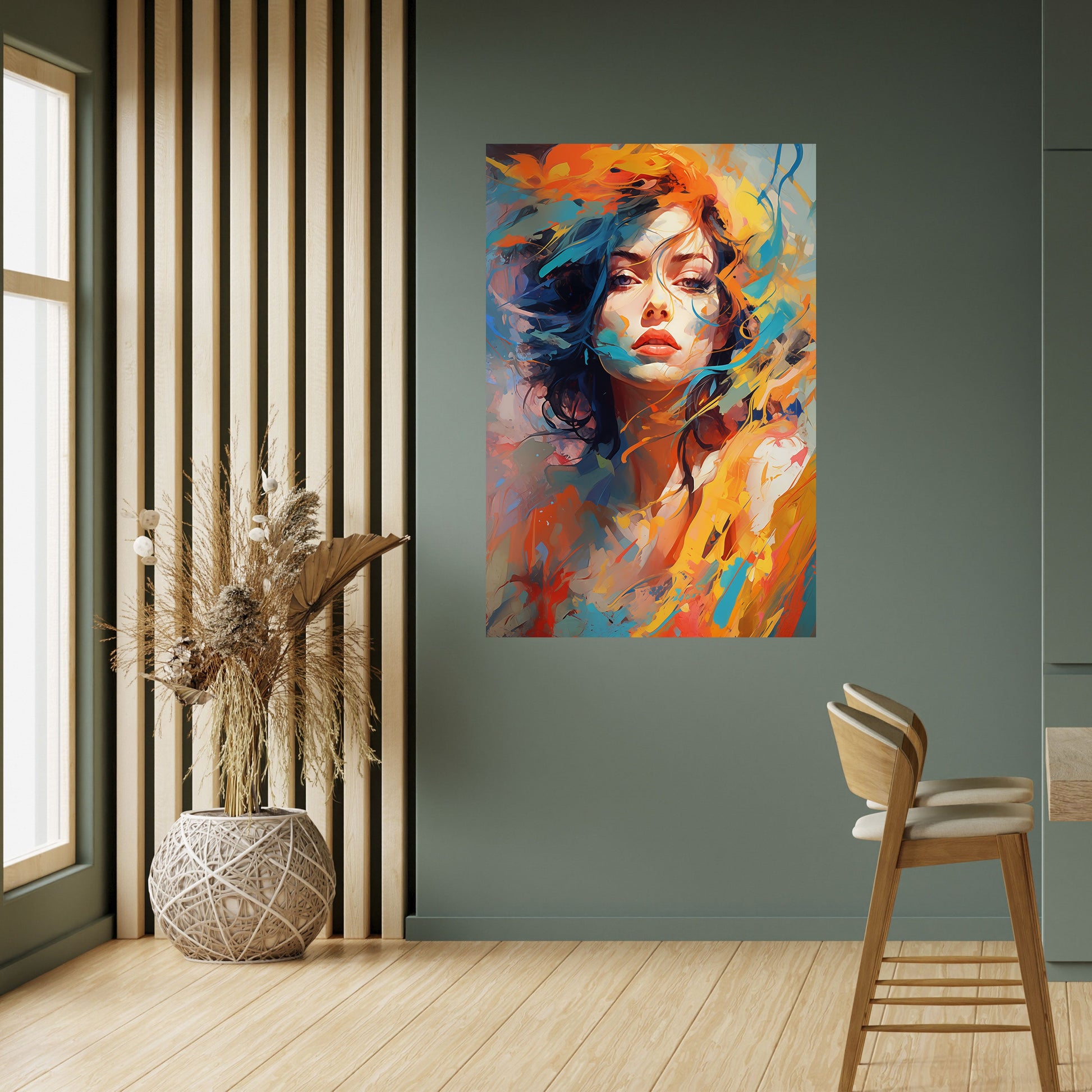 Affiche verticale autocollante CHROMA CHARM