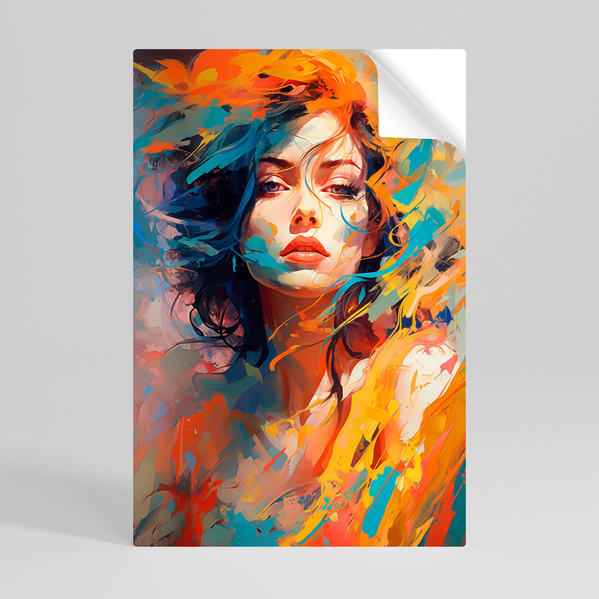Affiche verticale autocollante CHROMA CHARM