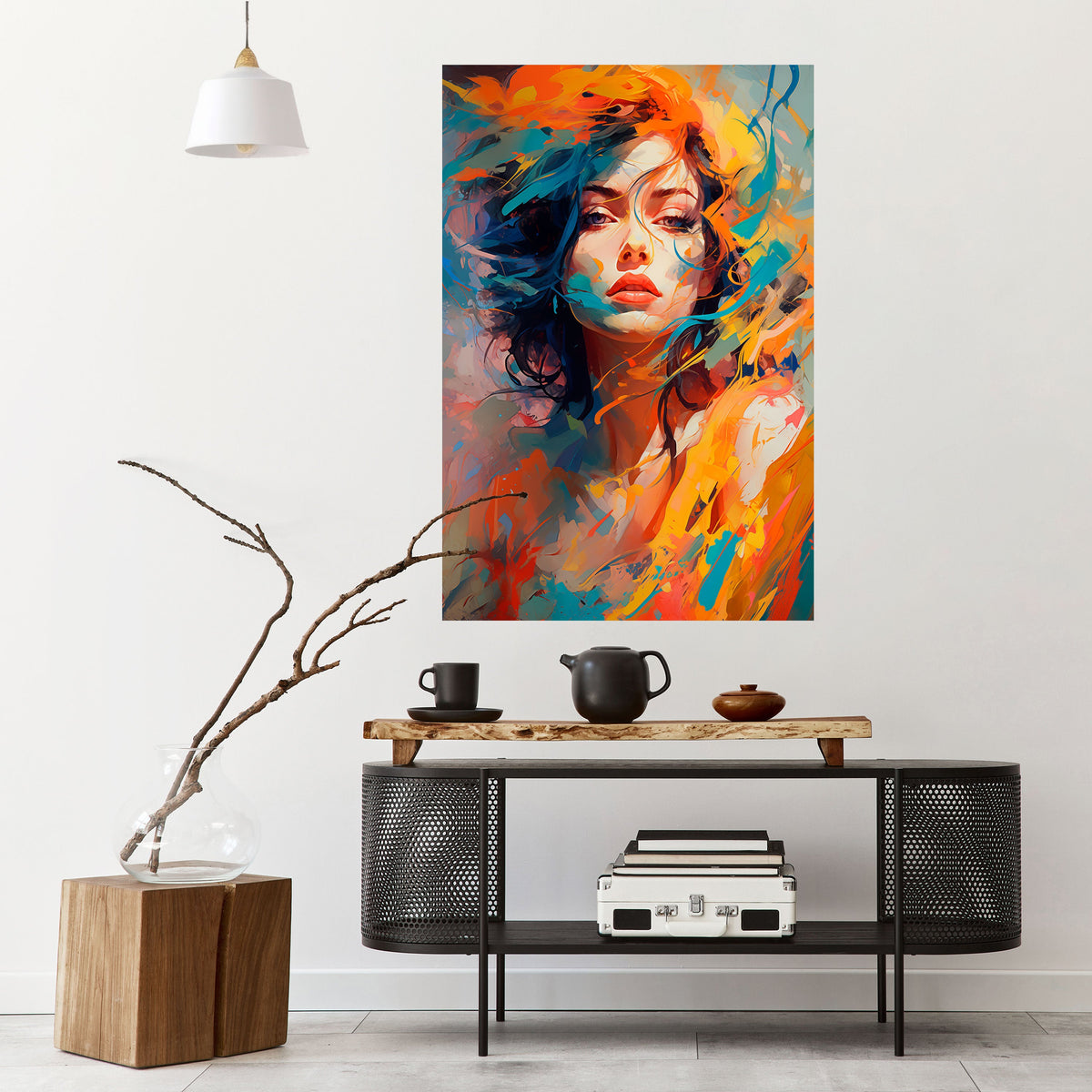 Affiche verticale autocollante CHROMA CHARM