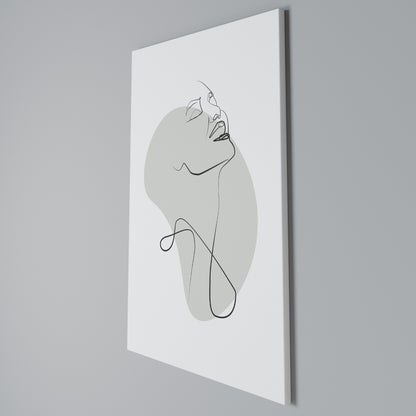 SUBTLE SIMPLICITY Vertical Canvas Print