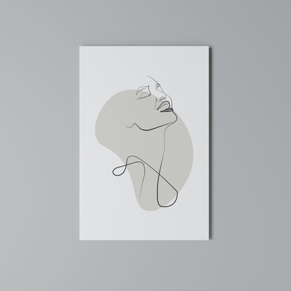 SUBTLE SIMPLICITY Vertical Canvas Print