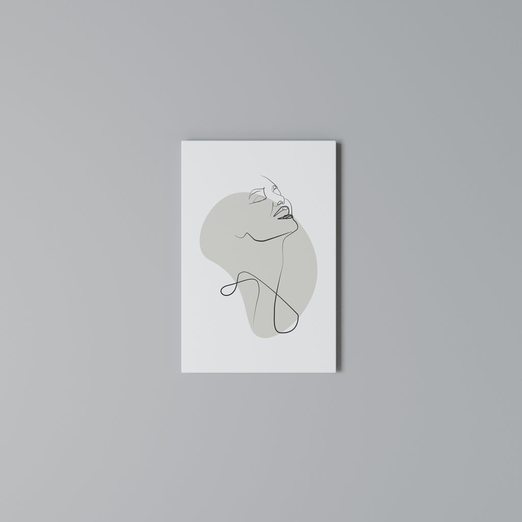 SUBTLE SIMPLICITY Vertical Canvas Print