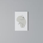 SUBTLE SIMPLICITY Vertical Canvas Print