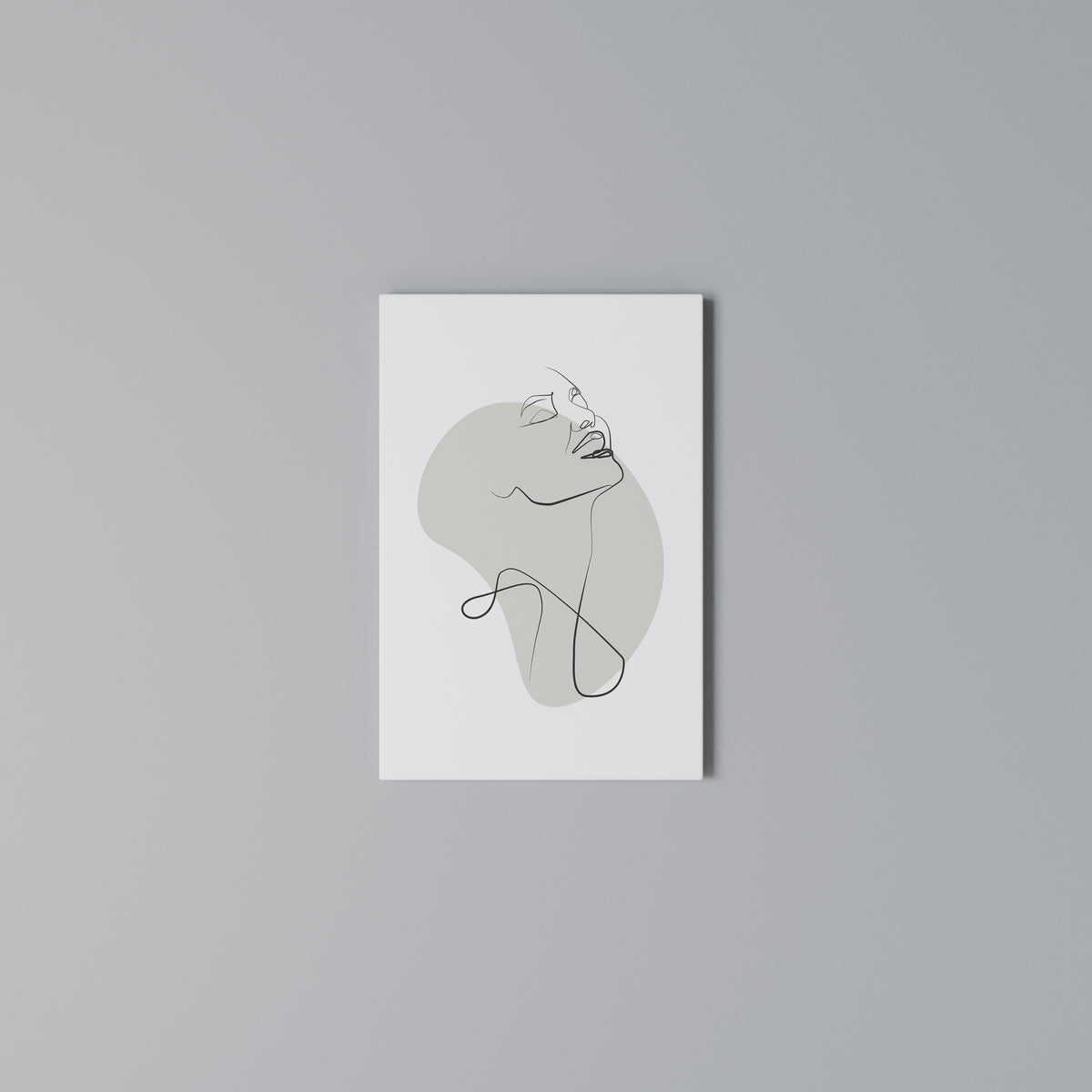 SUBTLE SIMPLICITY Vertical Canvas Print
