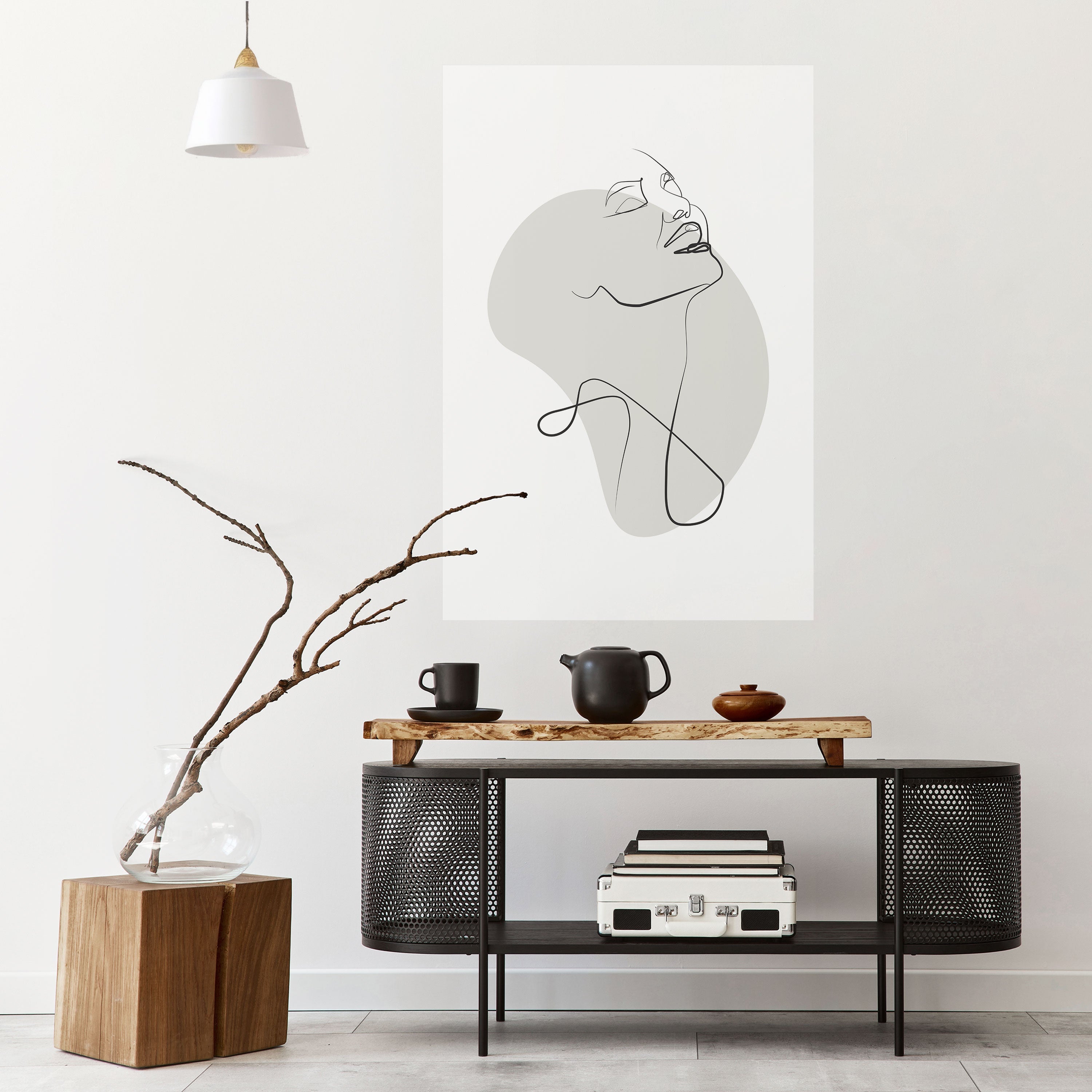 Affiche verticale autocollante SUBTILE SIMPLICITY