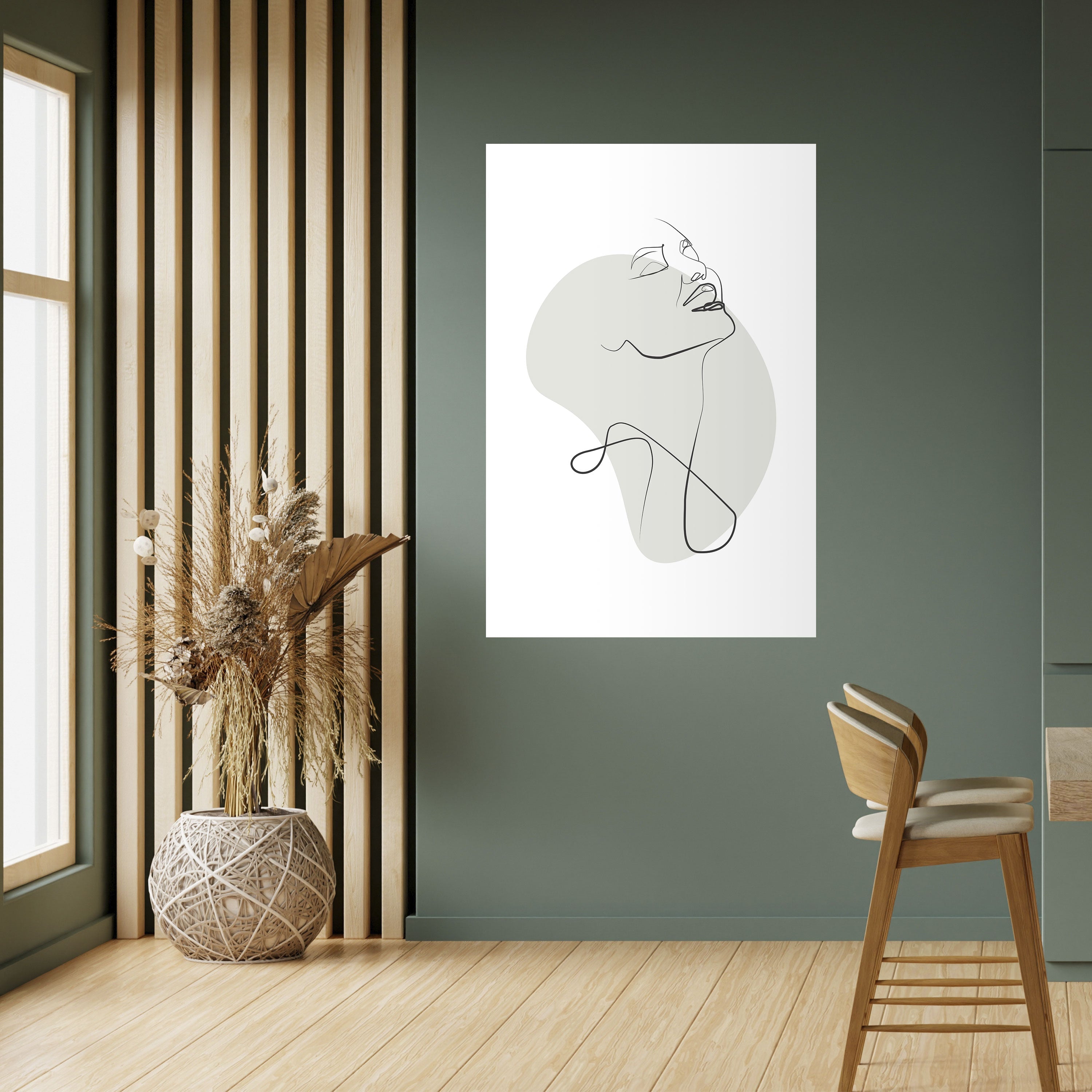 Affiche verticale autocollante SUBTILE SIMPLICITY