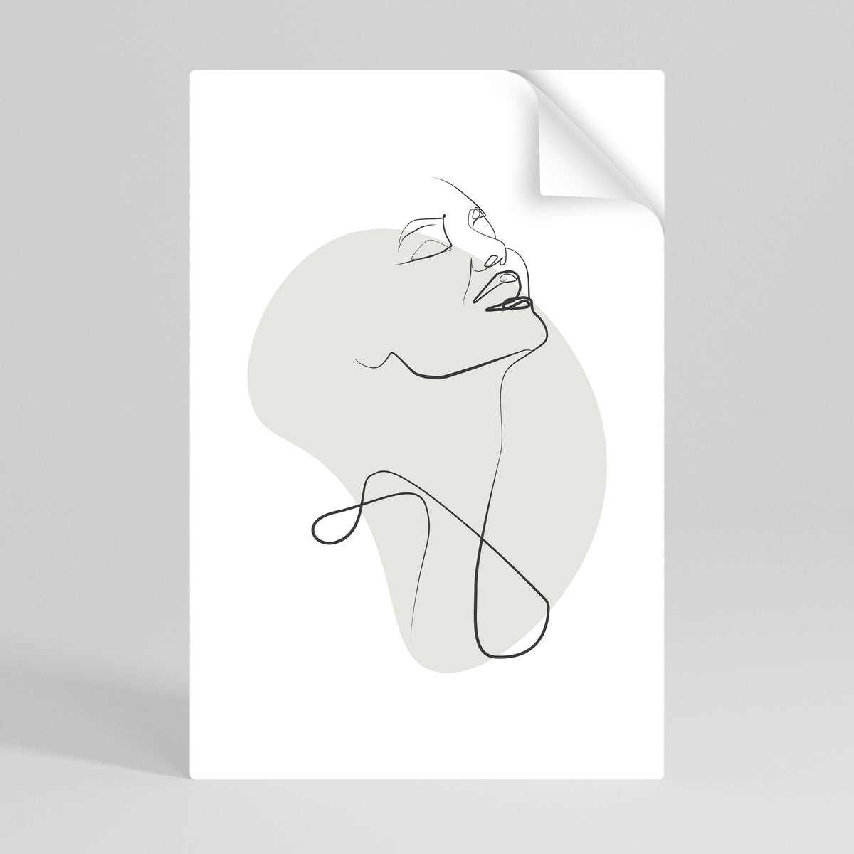 Affiche verticale autocollante SUBTILE SIMPLICITY