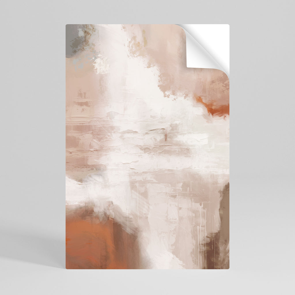 Affiche verticale autocollante BLUSH SERENITY