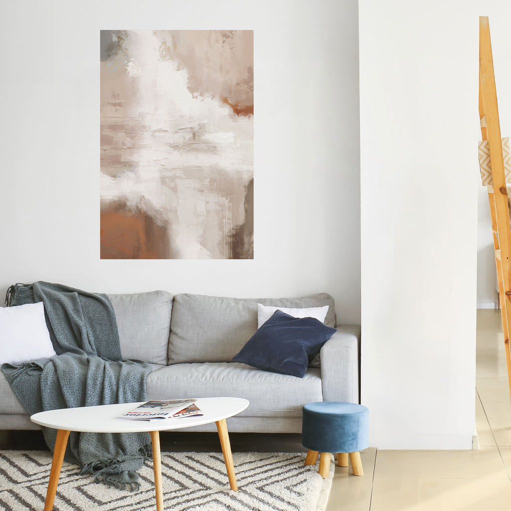 Affiche verticale autocollante BLUSH SERENITY