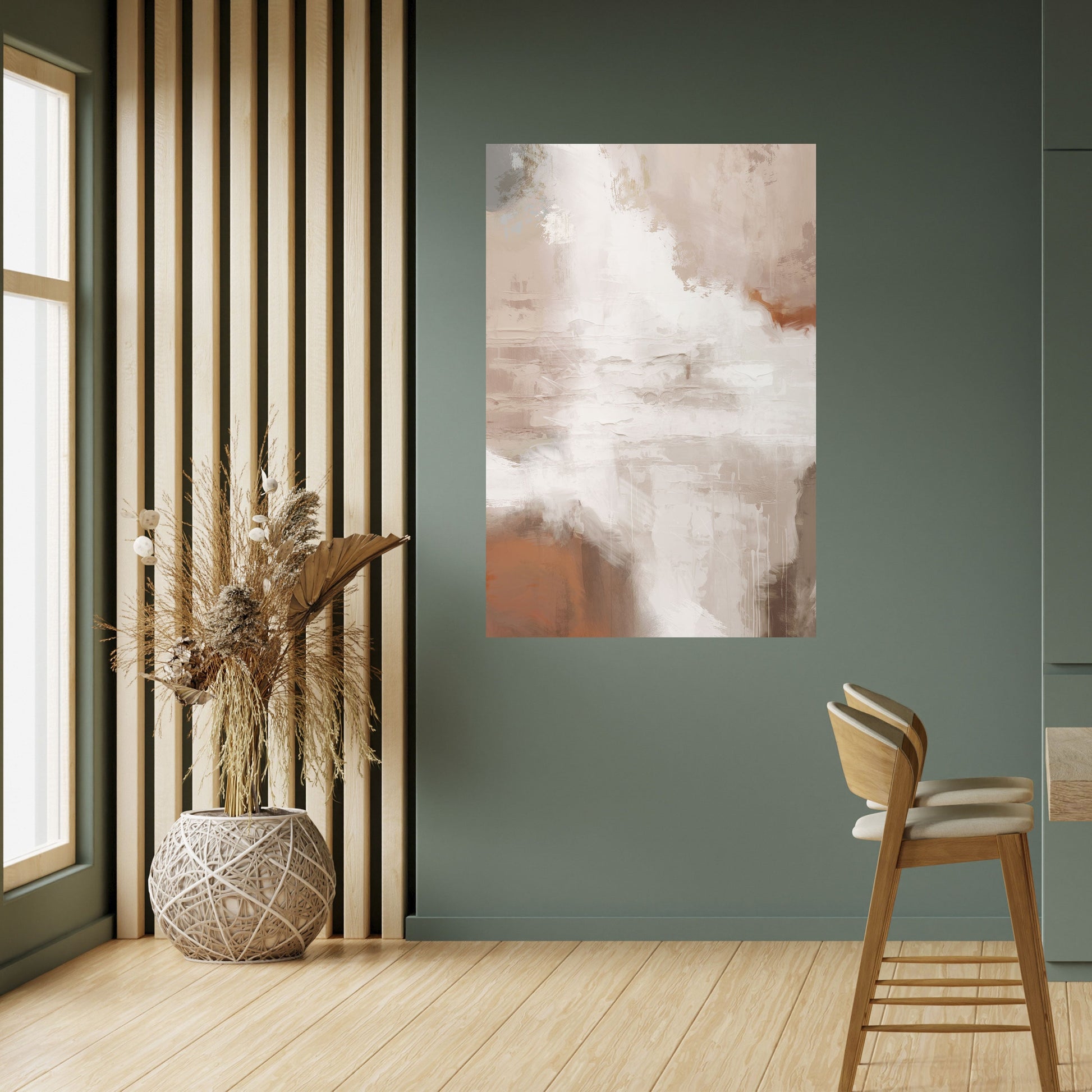 Affiche verticale autocollante BLUSH SERENITY