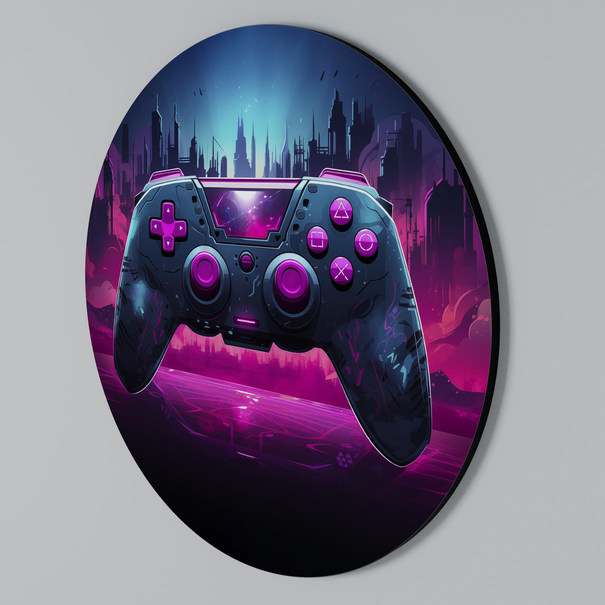 INFINITY MATRIX PAD Round Wall Art