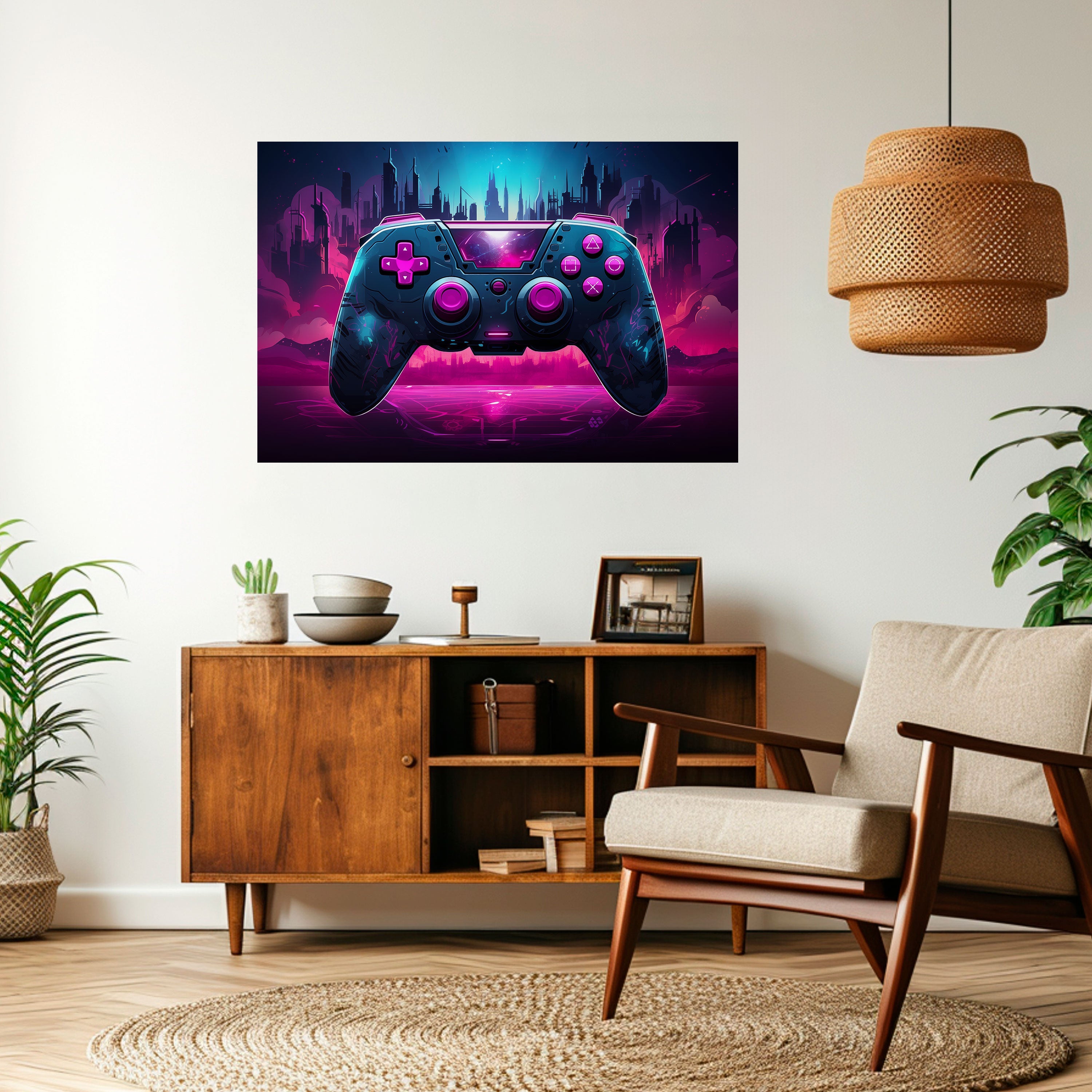 Affiche horizontale autocollante INFINITY MATRIX PAD