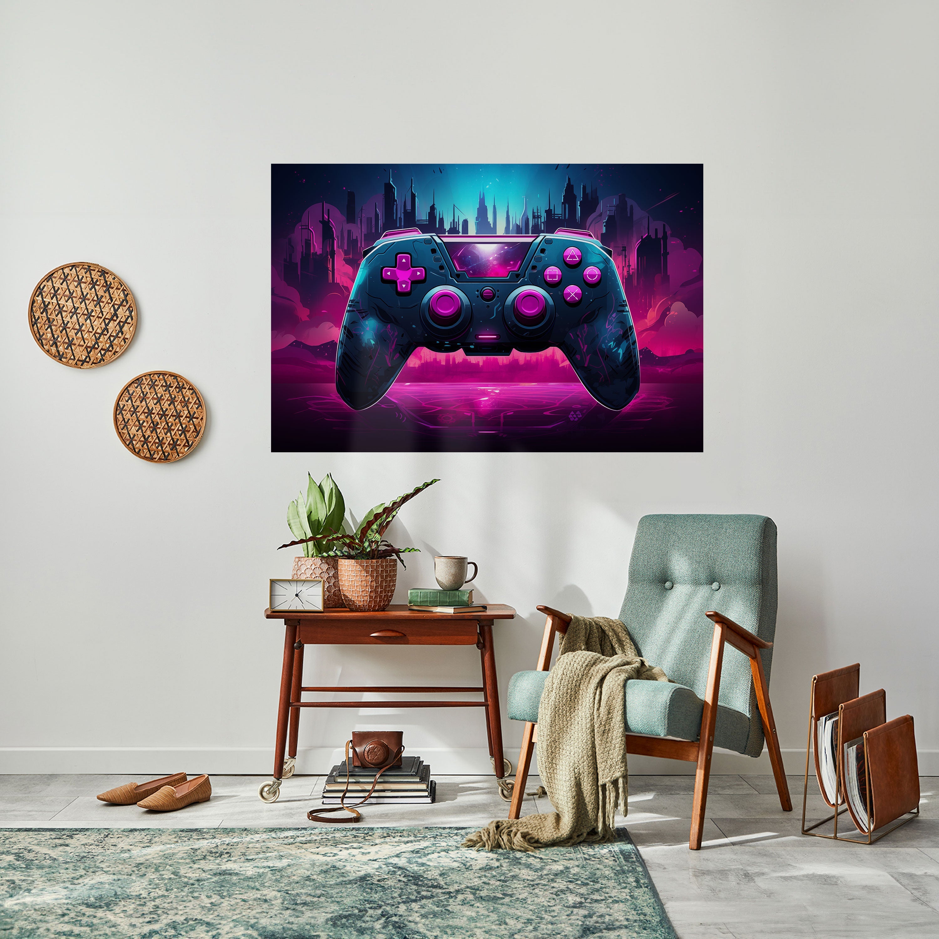 Affiche horizontale autocollante INFINITY MATRIX PAD