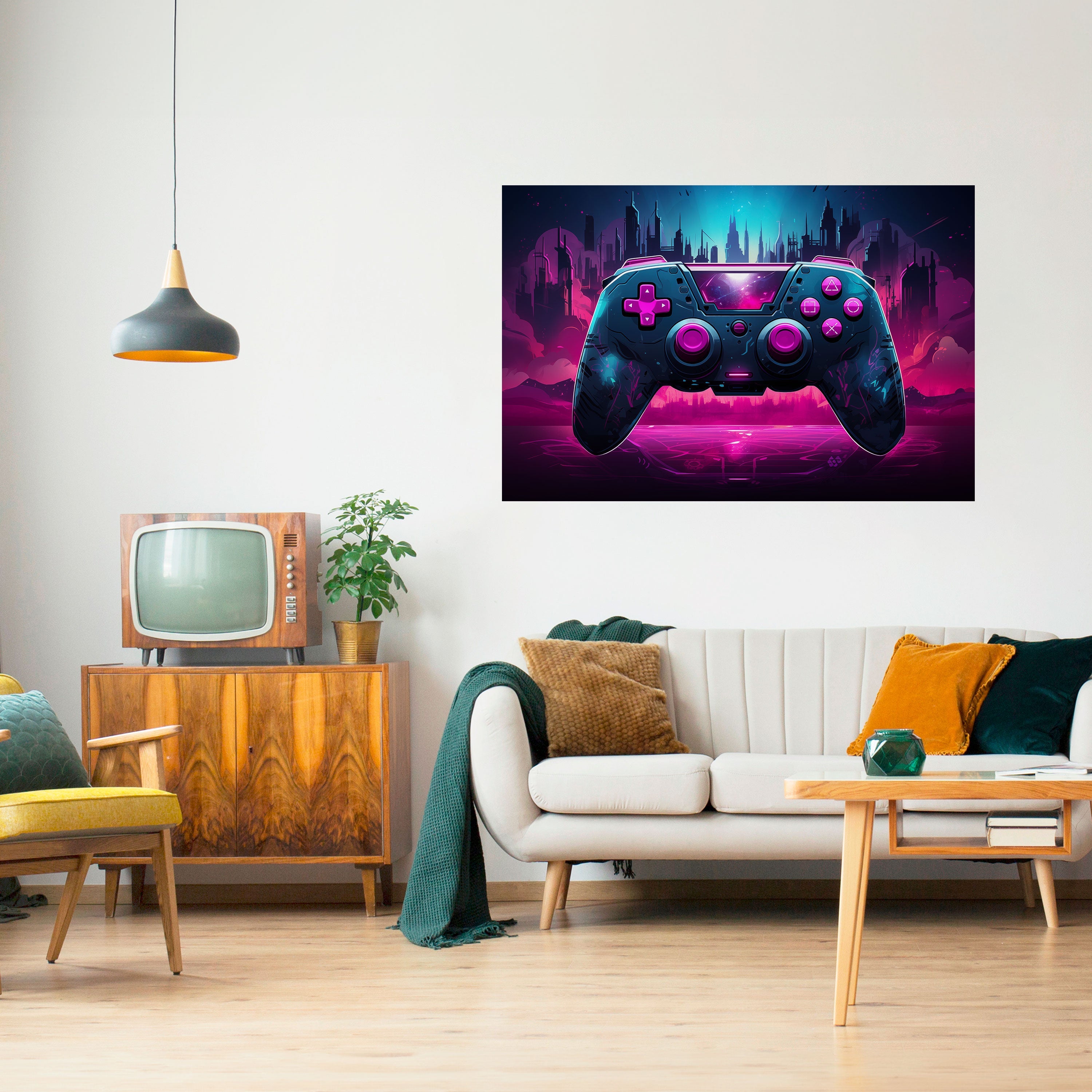 Affiche horizontale autocollante INFINITY MATRIX PAD