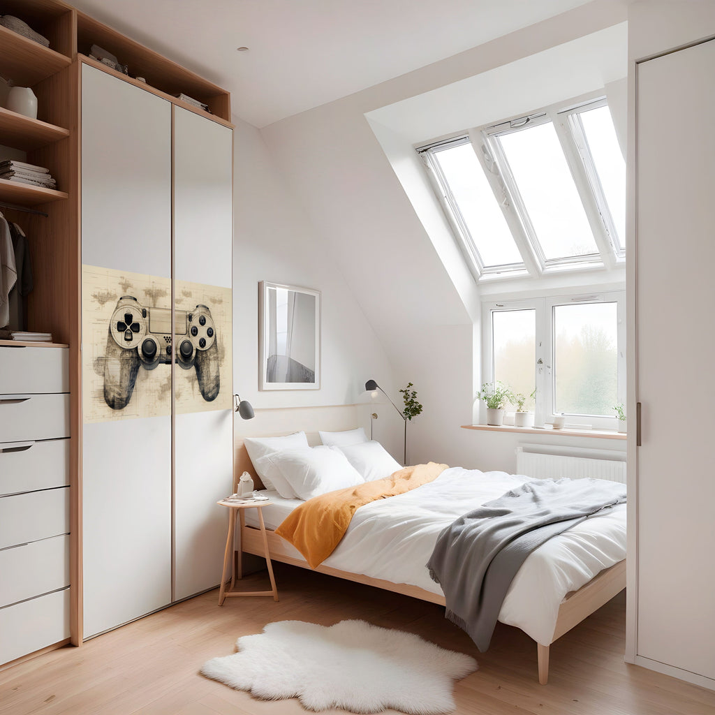 Affiche horizontale autocollante QUANTUM QUEST PAD