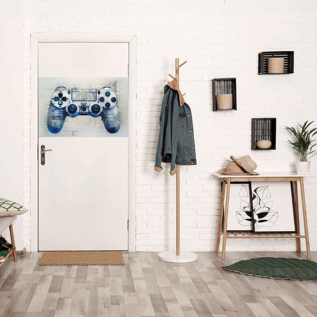 Affiche horizontale autocollante CYBER SCAPE PAD