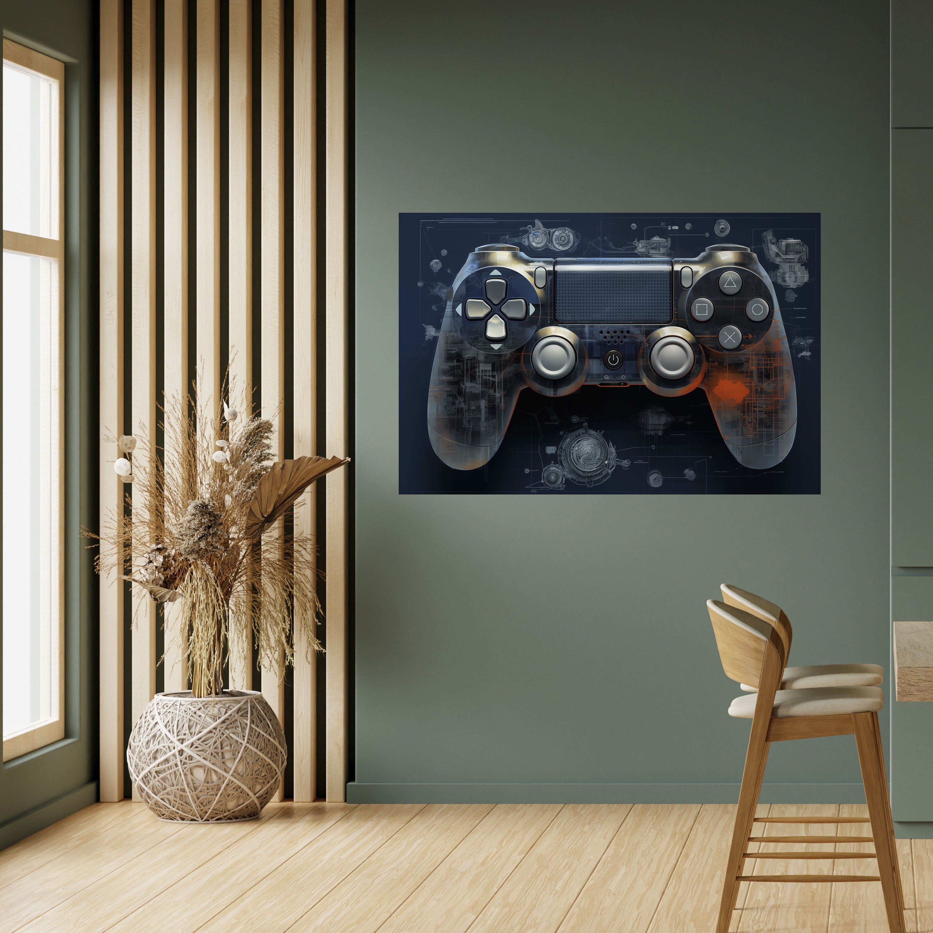 Affiche horizontale autocollante VIRTUAL VELOCITY PAD