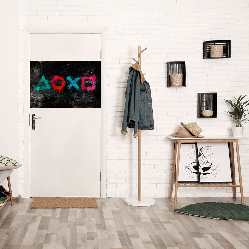 Affiche horizontale autocollante GAMER OUTLAWS