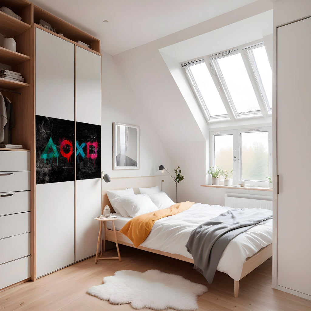 Affiche horizontale autocollante GAMER OUTLAWS