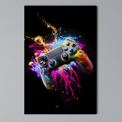 GAMING LUSH Vertical Canvas Print