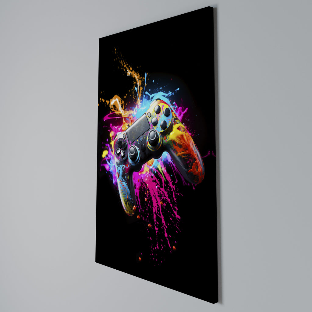 GAMING LUSH Vertical Canvas Print