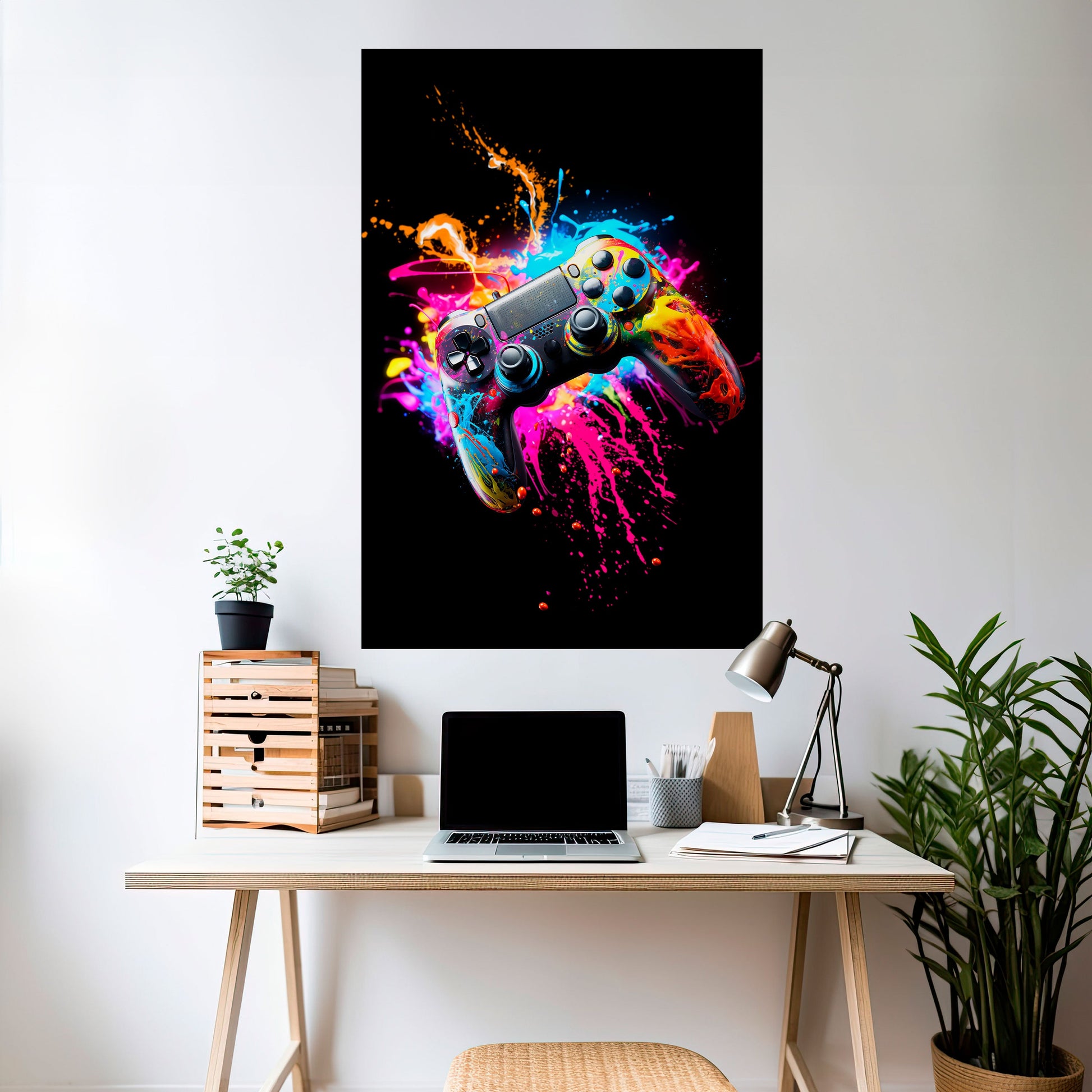 Affiche verticale autocollante GAMING LUSH