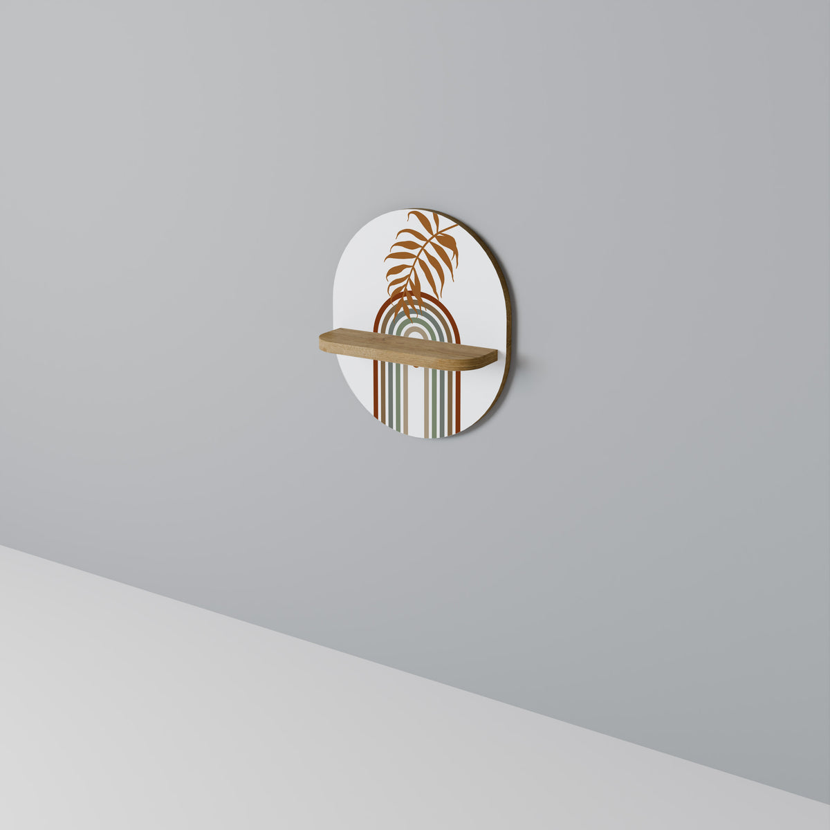 LEAF ON THE TOP Art Shelf