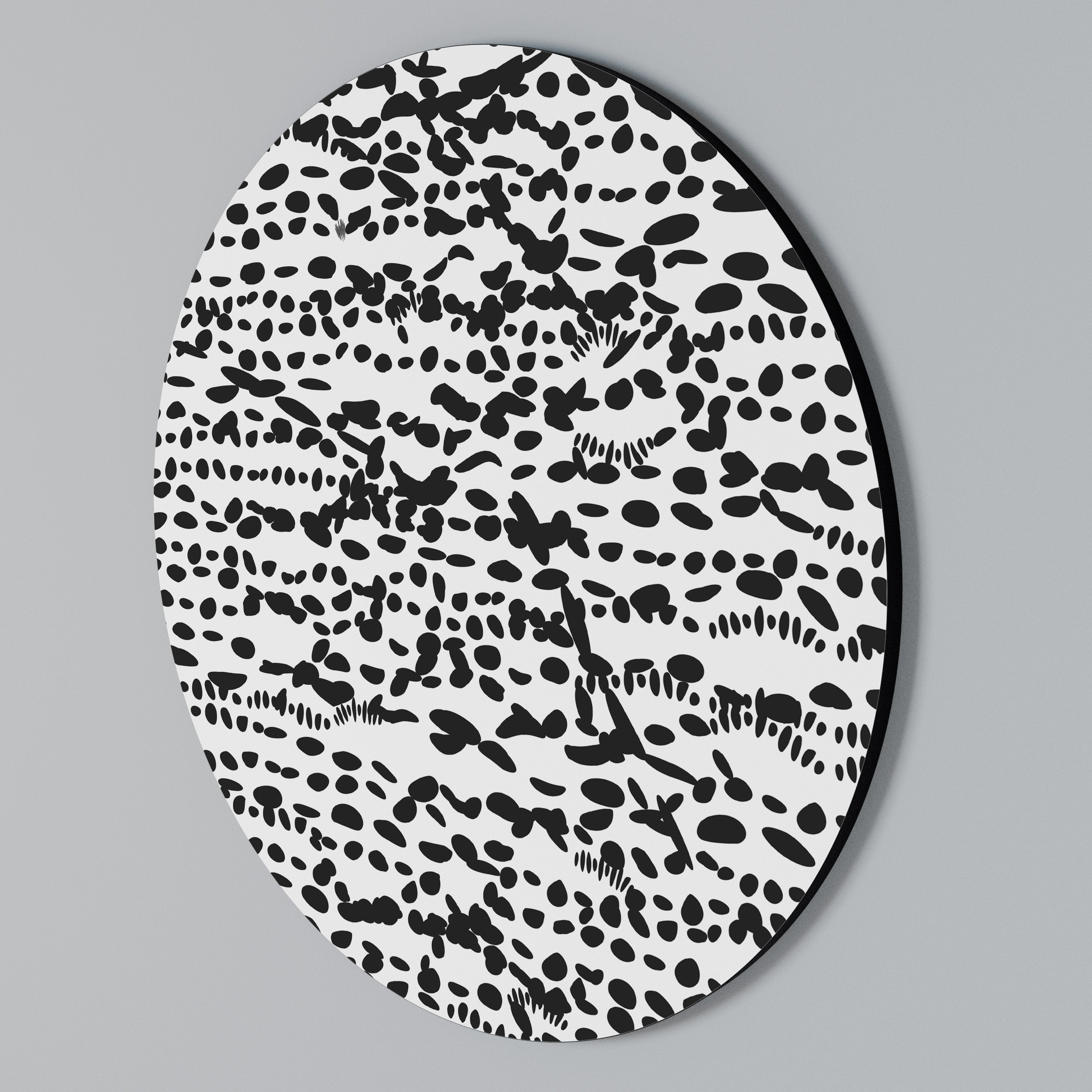 LUNAR LOOM Round Wall Art