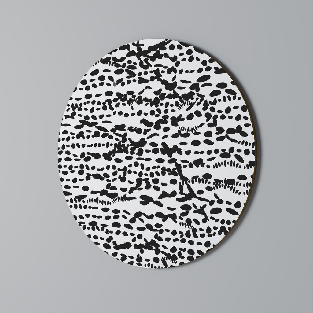 LUNAR LOOM Round Wall Art