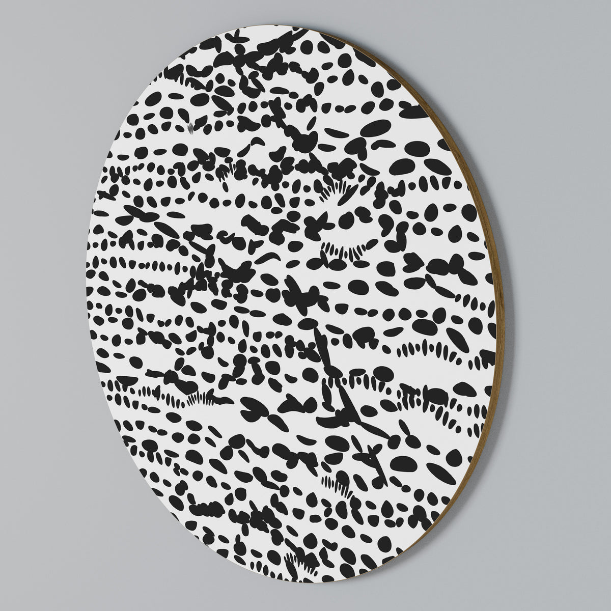 LUNAR LOOM Round Wall Art