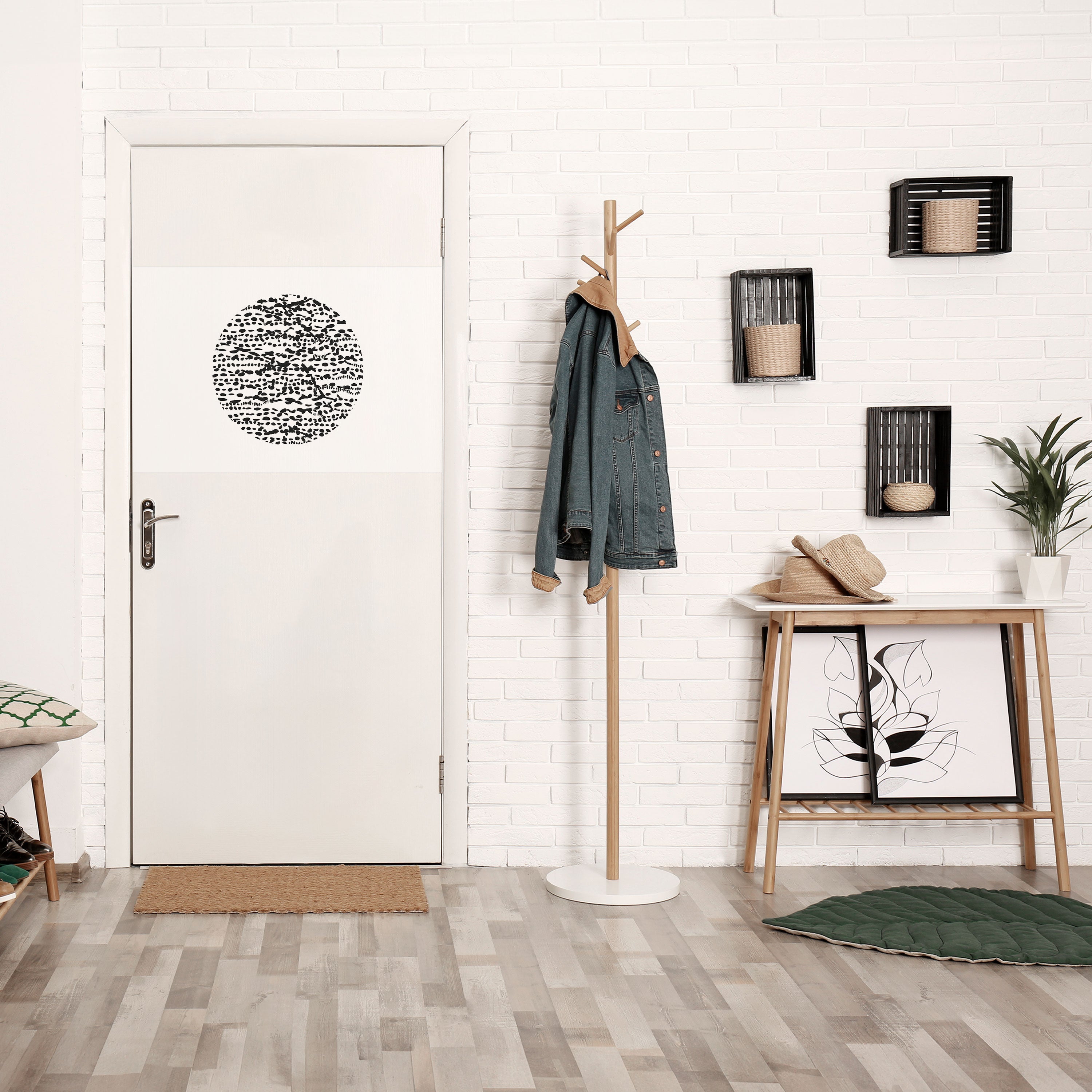 Affiche horizontale autocollante LUNAR LOOM