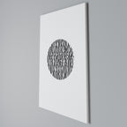 LUNA LINES Vertical Canvas Print