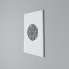 LUNA LINES Vertical Canvas Print