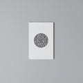 LUNA LINES Vertical Canvas Print