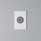 LUNA LINES Vertical Canvas Print