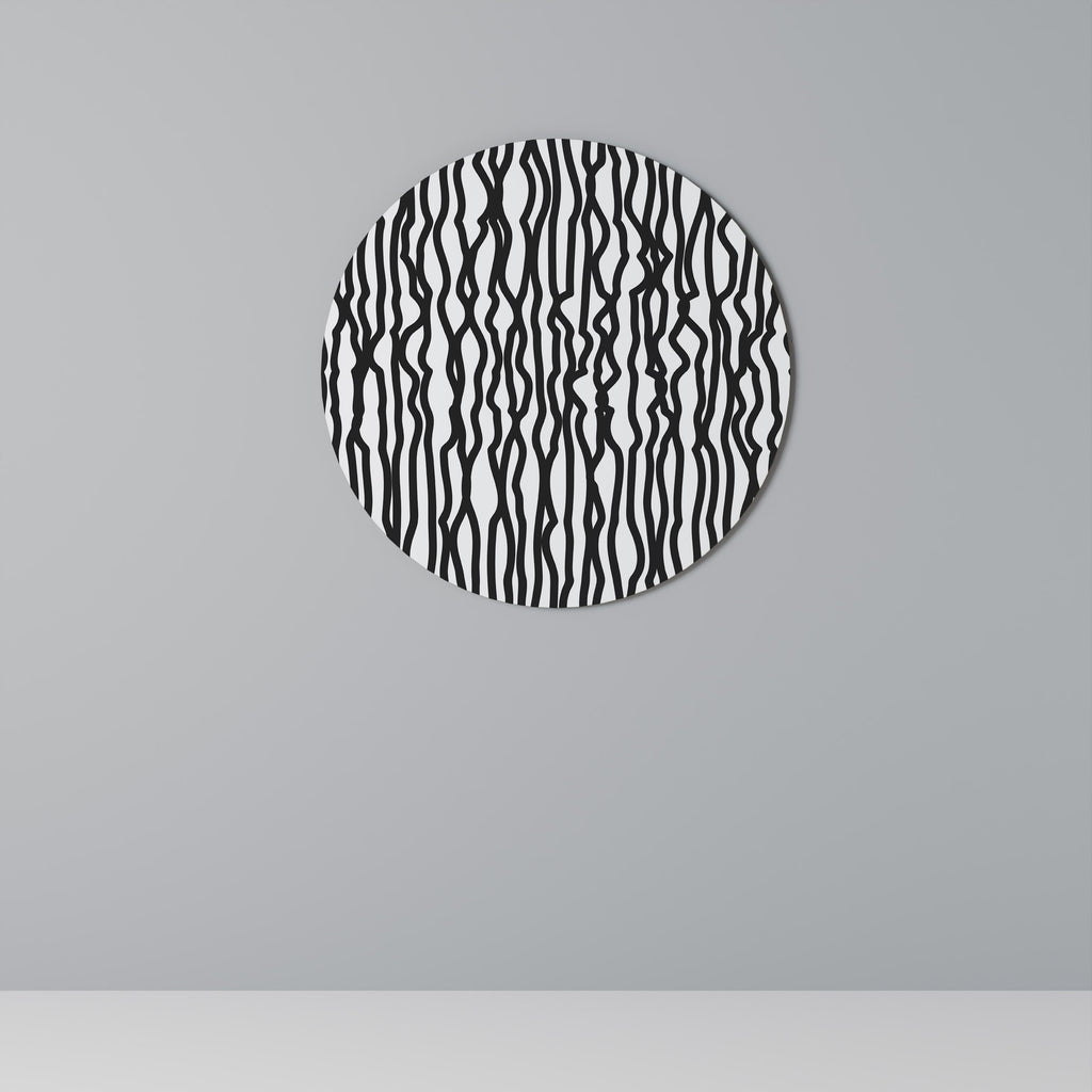 LUNA LINES Round Wall Art