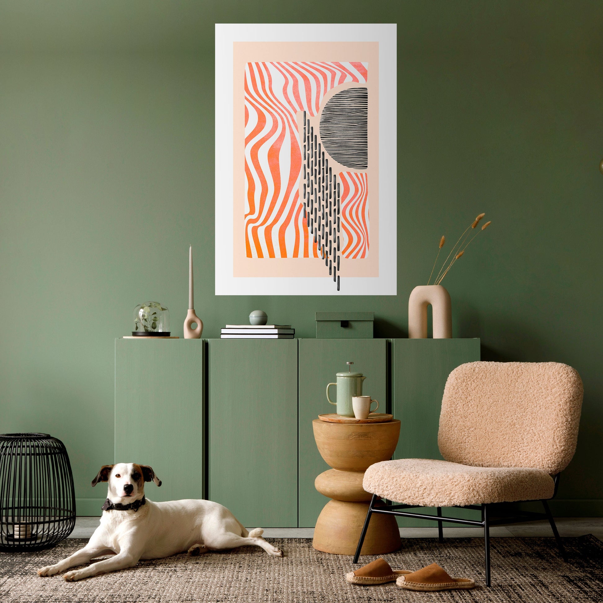 Affiche verticale autocollante SUBLIME SYNTHESIS