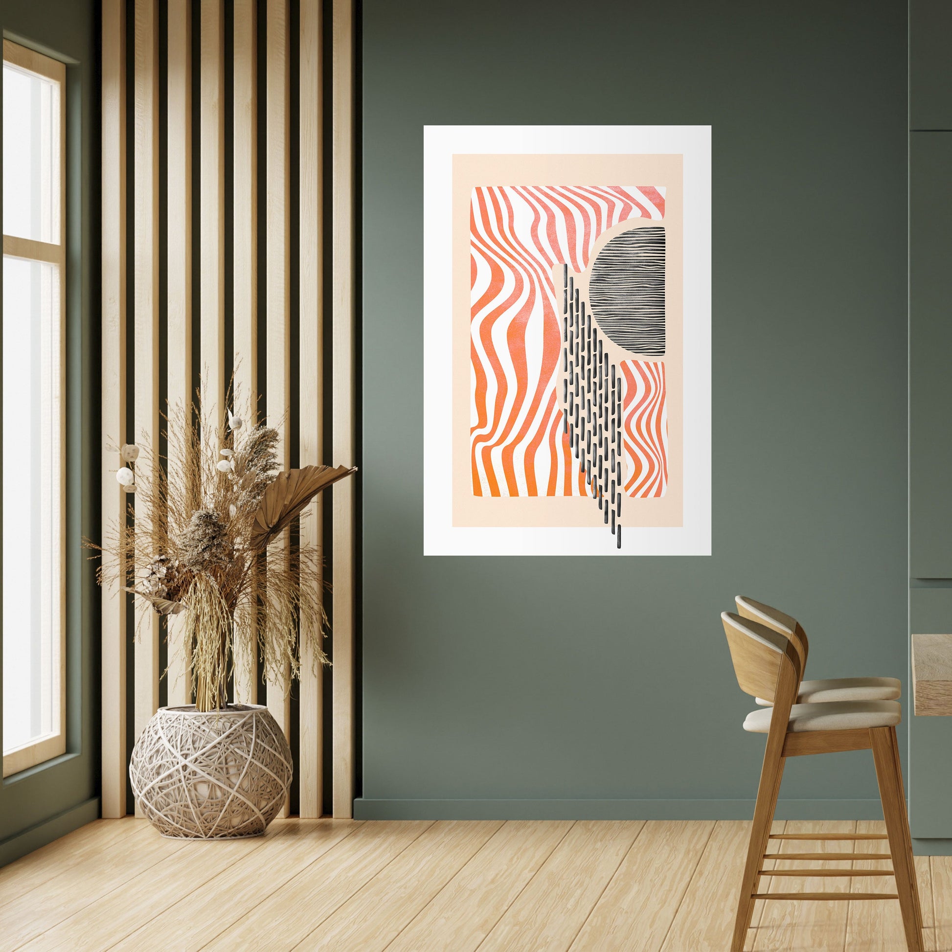 Affiche verticale autocollante SUBLIME SYNTHESIS