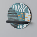 SHROUDED SHAPES Art Shelf