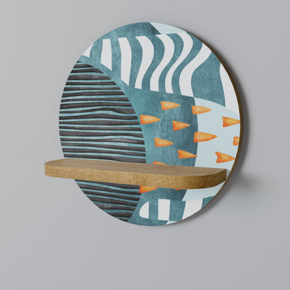 SHROUDED SHAPES Art Shelf