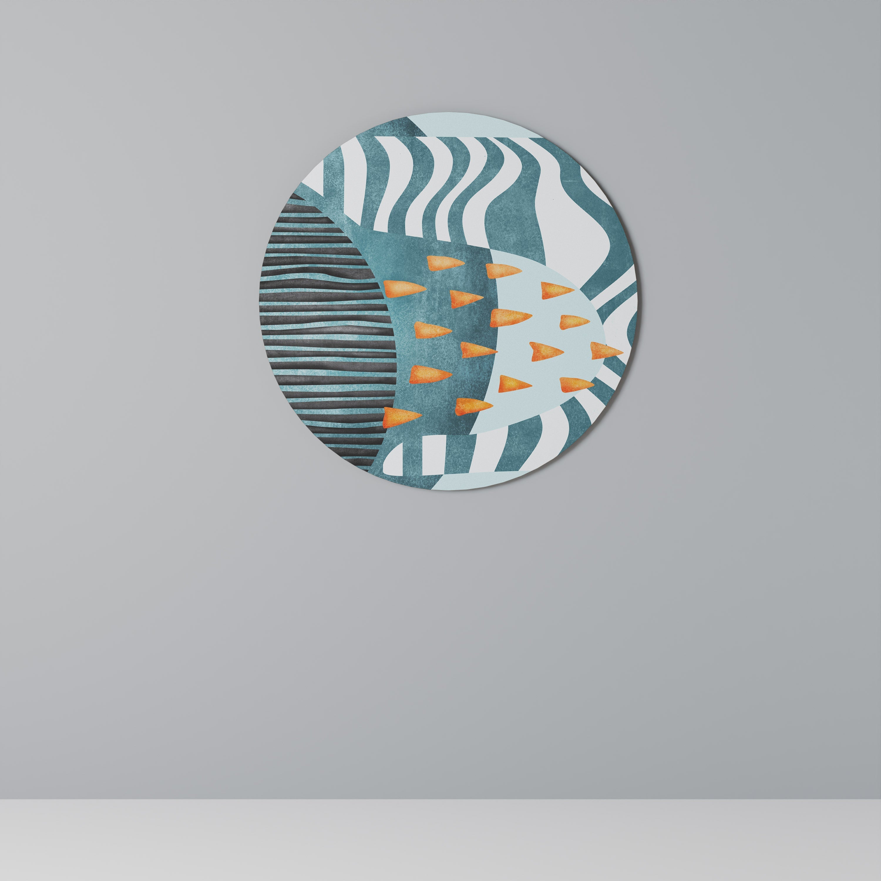 FORMES ENVELOPPÉES Art mural rond