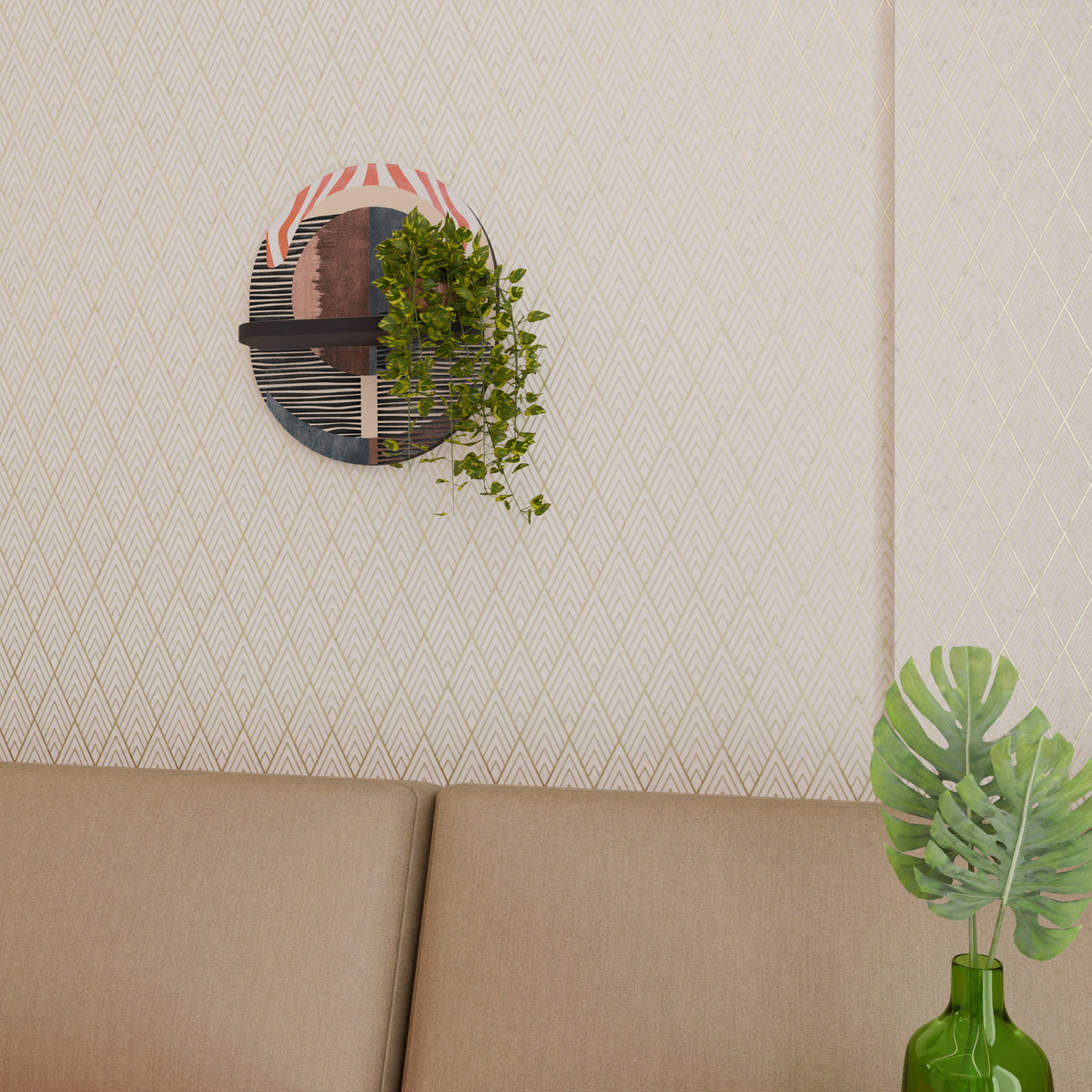 WHISPERS OF FORM Art Shelf