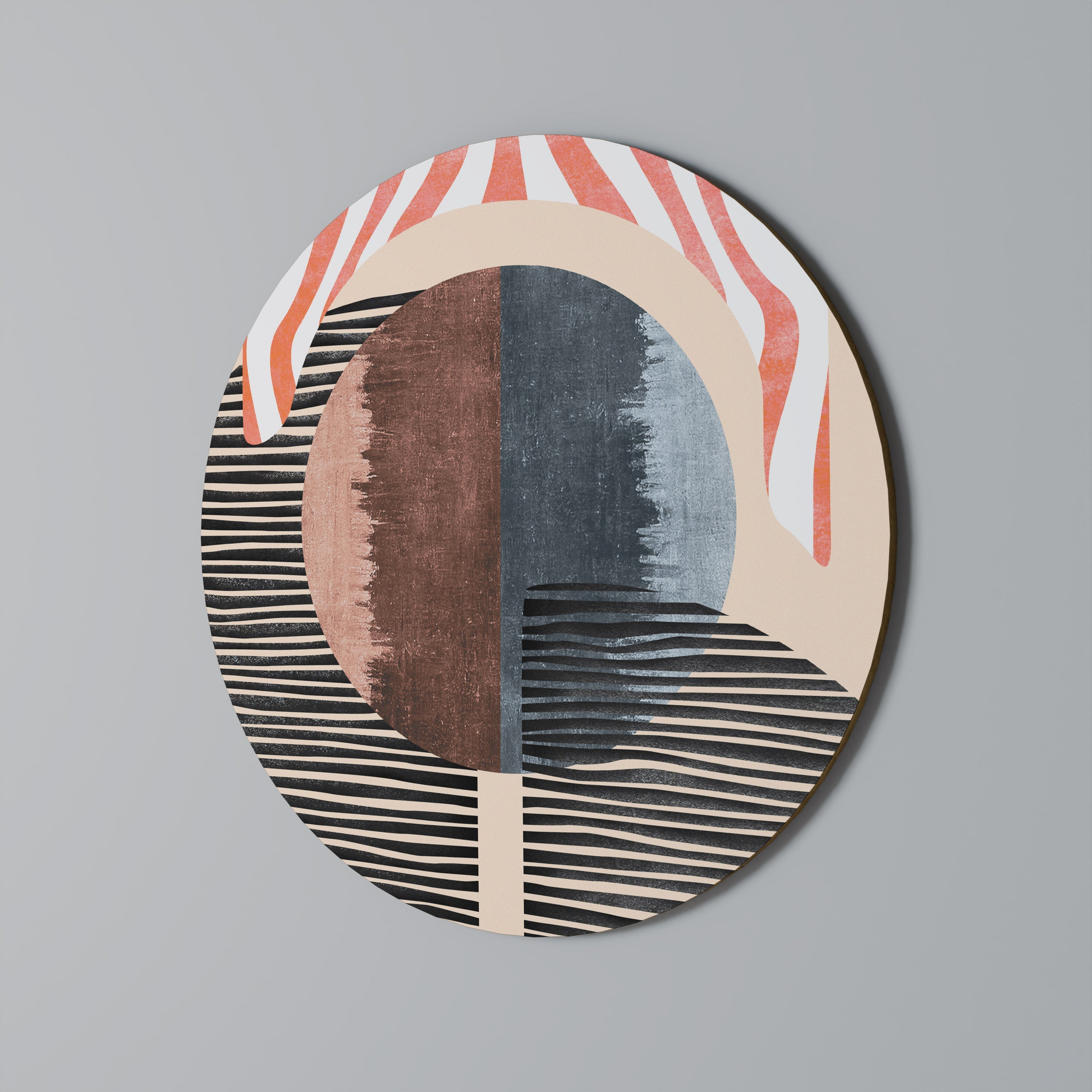 Murmures de la forme Art mural rond