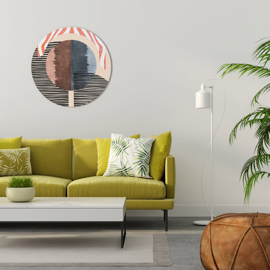 Murmures de la forme Art mural rond