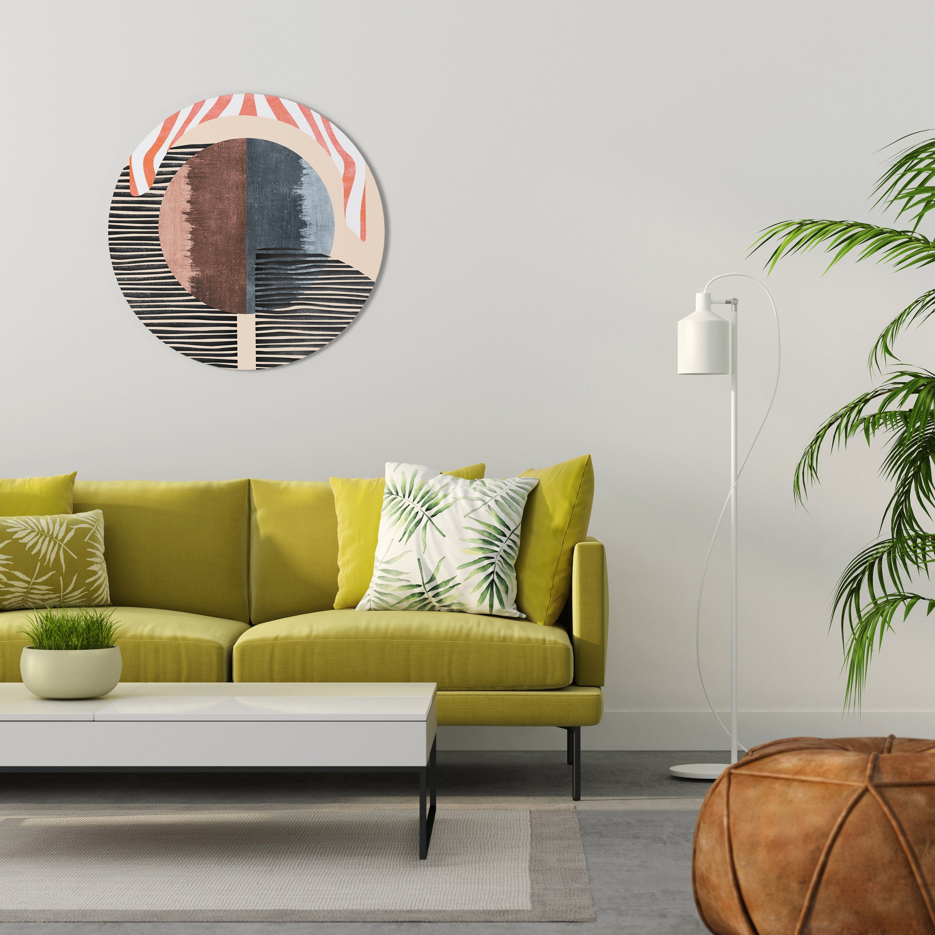 Murmures de la forme Art mural rond