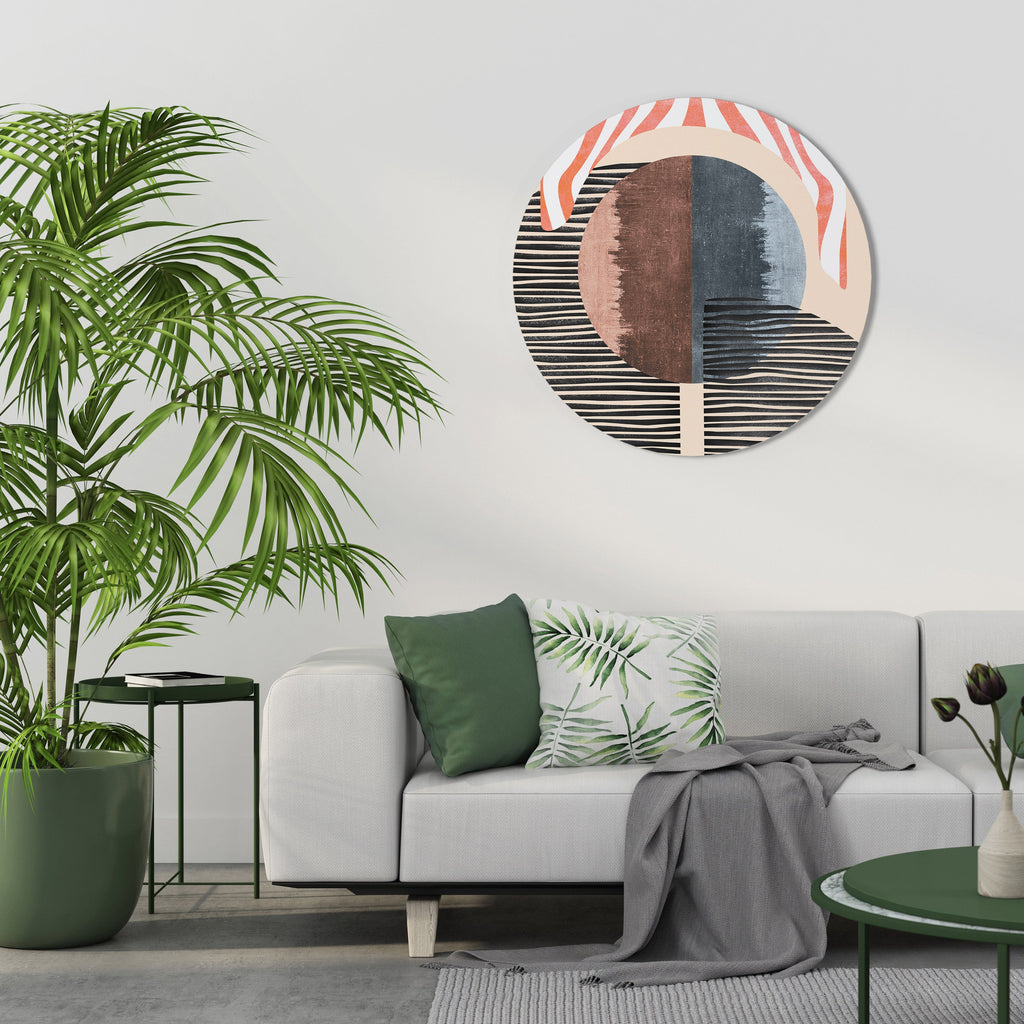 Murmures de la forme Art mural rond