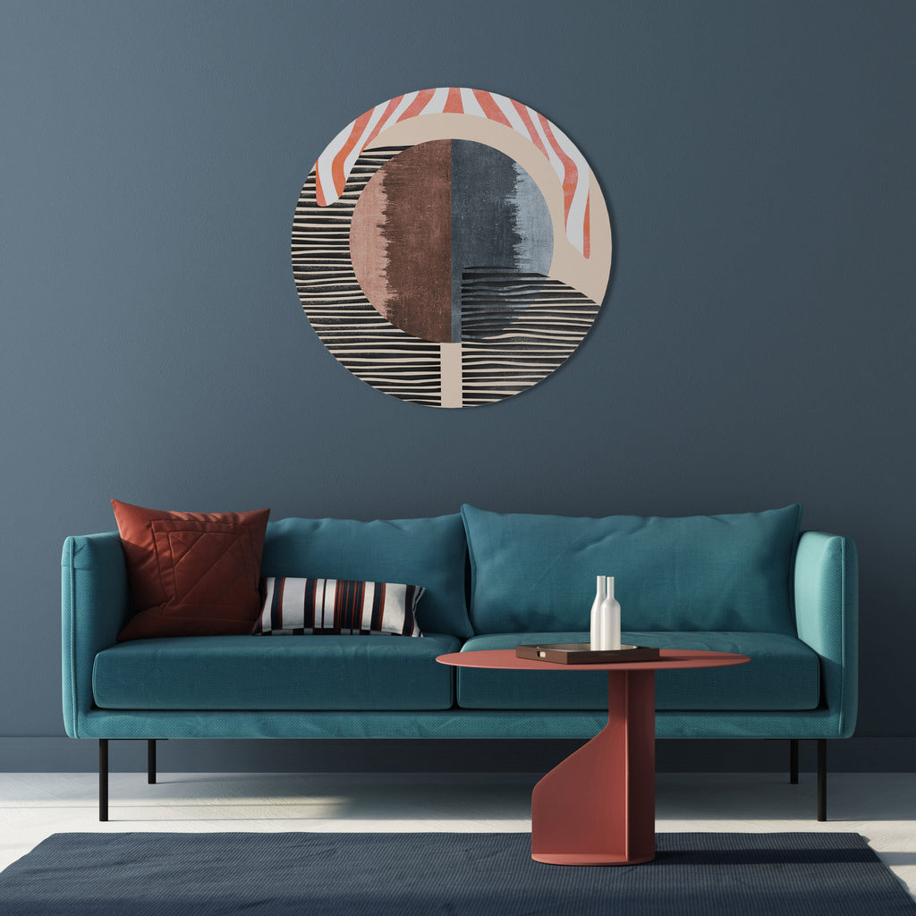 Murmures de la forme Art mural rond