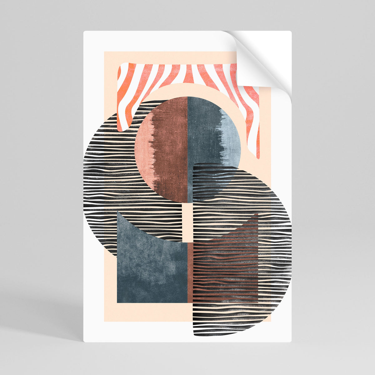 Affiche verticale autocollante « Whispers of Form »