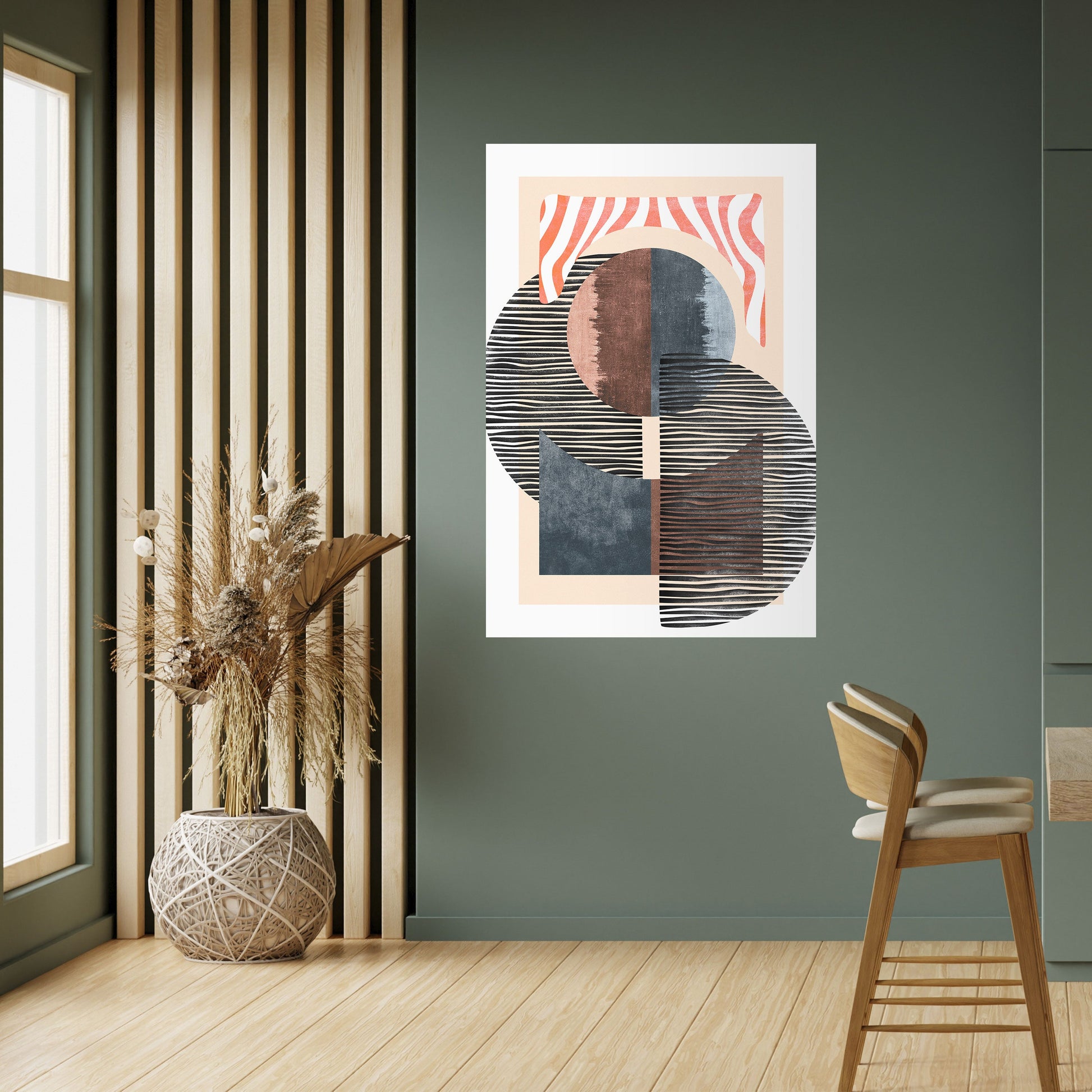 Affiche verticale autocollante « Whispers of Form »