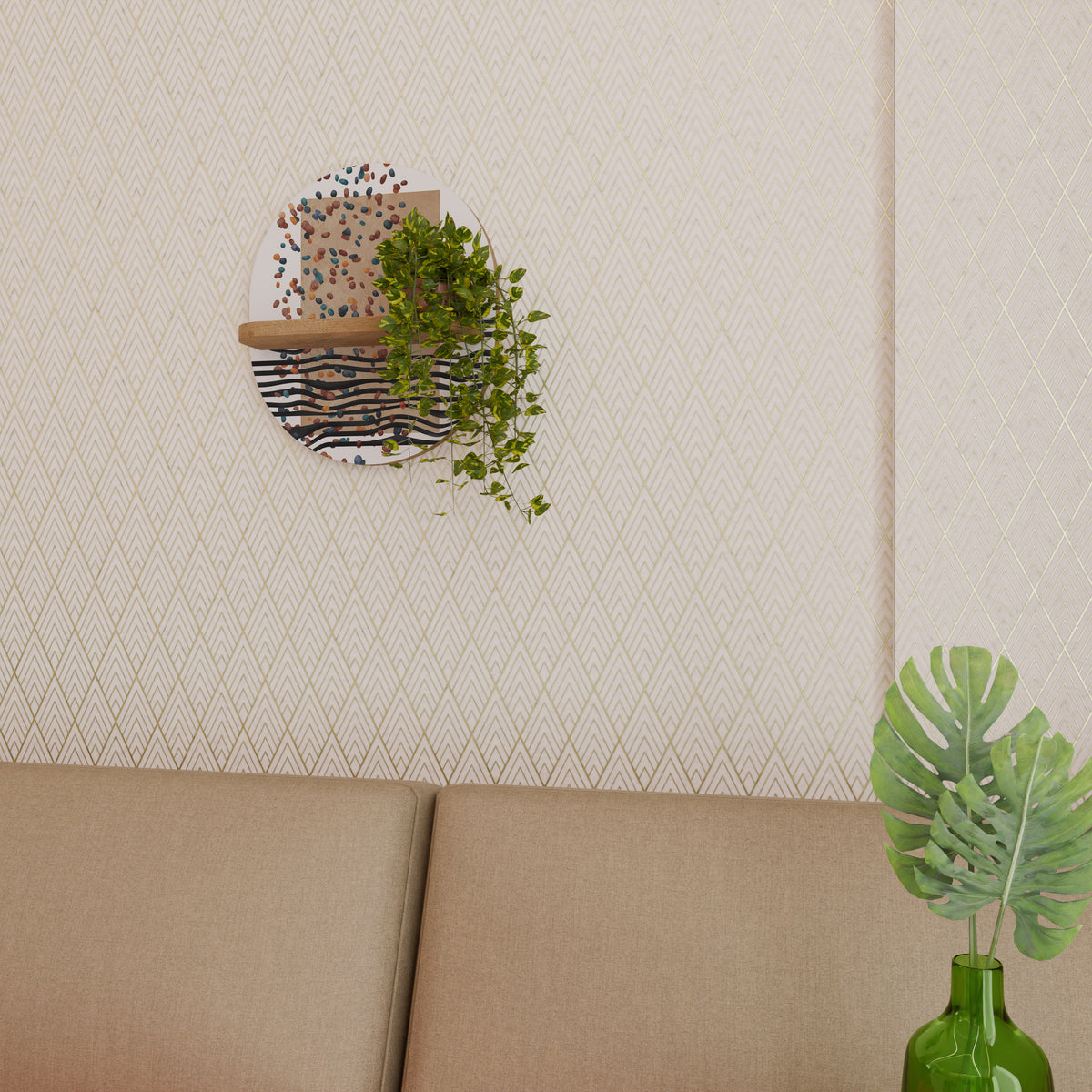 IMAGINARY RAIN Art Shelf